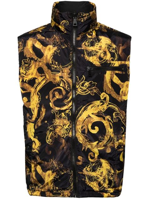 gilet jeans couture swing versace|versace jeans black.